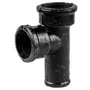 Тройник чуг канал б/н Ду100х50х90гр прямой ГОСТ 6942-98