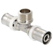 Пресс-тройник с НР 26*3/4