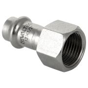 Соединитель из нержавеющей стали ВР 35х1 с внутренней резьбой Valtec, (VTi.902) (уп. 5 шт)