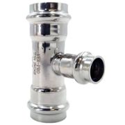 Тройник ViEiR нерж. сталь 28×22×28 VER-PRO (24/3шт)