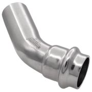 Уголок VIEIR 45 град. нерж. сталь 18а×18 VER-PRO (60/5)