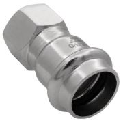 Соединитель VIEIR прямой нерж. сталь с вн.р. 22×1/2