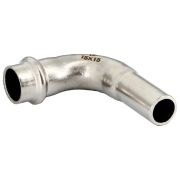 Угол-вставка Uni-Fitt пресс 22 нерж. ст.