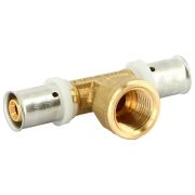 Тройник Uni-Fitt пресс-В 20х1/2