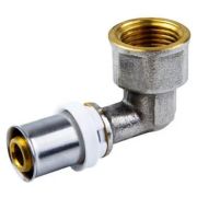 Угольник STI пресс латунь ДН 16х 1/2