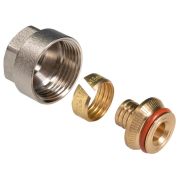 Евроконус для металлопластиковой трубы Valtec 16 (2,0)х3/4