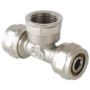 Тройник обжимной с ВР 26*1