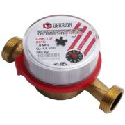 Счетчик воды GERRIDA СВК-15Г универсальный, без обратного клапана (110 мм)