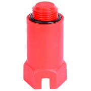 Заглушка ONE PLUS монтажная красная 1/2