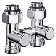 Узел нижнего подключения Royal Thermo Design прямой 1/2«х3/4»EK (хром)