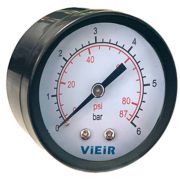 Манометр VIEIR аксиальный 10 бар 1/4 YLB10 (100/1)