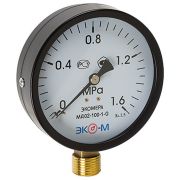 Манометр Экомера рад МД02 0-1,6МПаДк100 G1/2