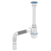 Сифон АНИ пласт д/умыв-ка бутылочный 1 1/4