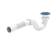 Сифон АНИ пласт д/поддона трубный 1 1/2