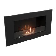 Каминокомплект:Биокамин Firelight BFP/W-90+Набор керамических камней М, черные