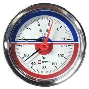 Термо-манометр СТМ аксиального подключения 1/4