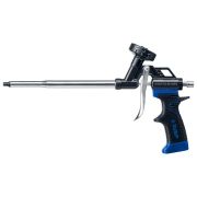Пистолет для монтажной пены ЗУБР МОНТАЖНИК, с тефлоновым покрытием корпуса и сопла.