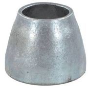 Переход ст исп 2 конц оц Дн76х45-3,5х2,5 (Ду65х40) б/шов ГОСТ 17378-2001