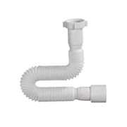 Труба ОРИО гофрированная 1 1/2 * 40/50 белый дл. 470-1250мм АС-10132 (1/75)