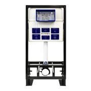 Инсталляция для унитаза BETTOSERB sava free standing, клавиша смыва белый глянец квадр.