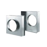 Адаптер (комплект 2шт.) переход SHUFT с 200х200 на D-200 мм