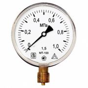 Манометр МТ100М 1,0МПа