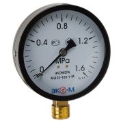 Манометр Экомера рад МД02 0-1,6МПаДк100 М20х1,5 ст