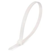 Стяжки нейлоновые Fortisflex КСС 4х300 арт. 49399 белые, упак_100