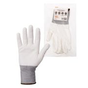 Перчатки полиамидные TDM ELECTRIC Контакт-Сенс полиуретановое покрытие, 9, 15 кл., 29-31 г (1 пара)