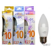 Лампа светодиодная LED-Regular свеча 10Вт Е27